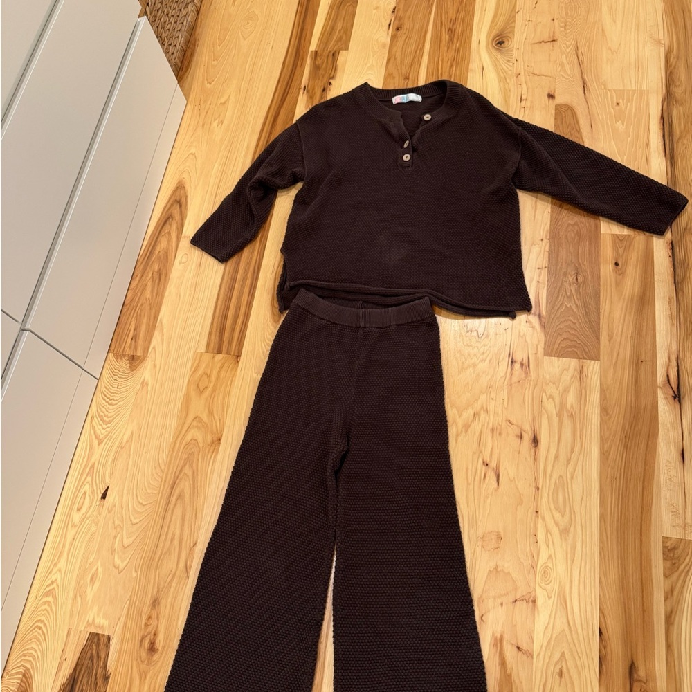 FP Beach Brown Knit Sweater